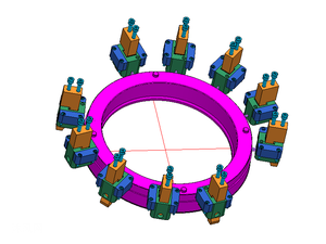 管件漲縮口模具